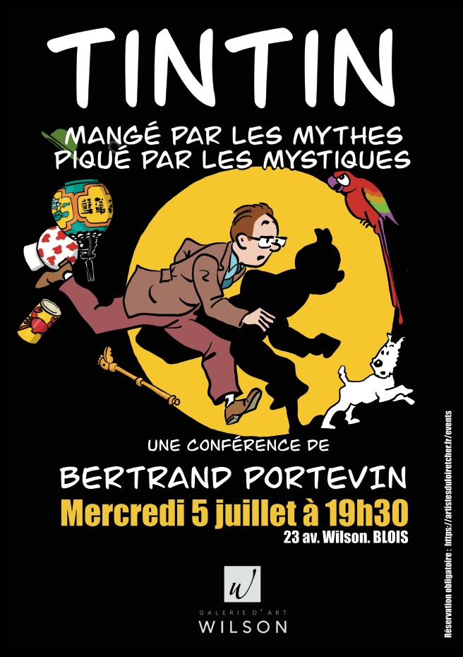 Conférence Tintin par Bertrand Portevin
