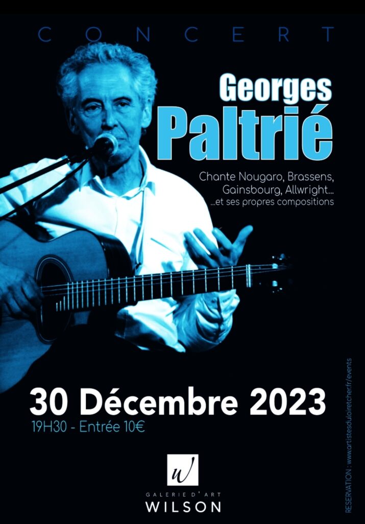 Concert Georges Paltrié à la Galerie d'Art Wilson