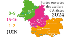 Portes ouvertes des Ateliers d'Artistes du Loir-et-Cher 2024