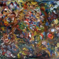 Great_Storm_Escape_1987_oil_91x91cm 