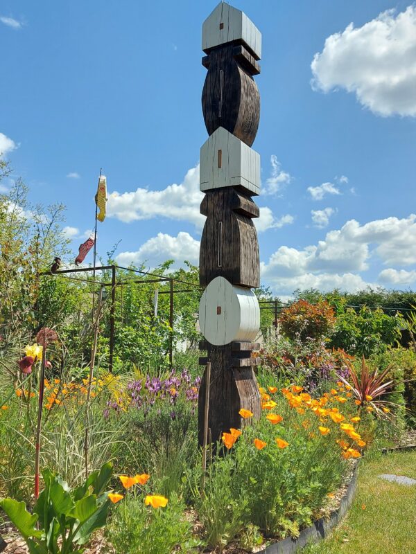 Maison-totem (détail)