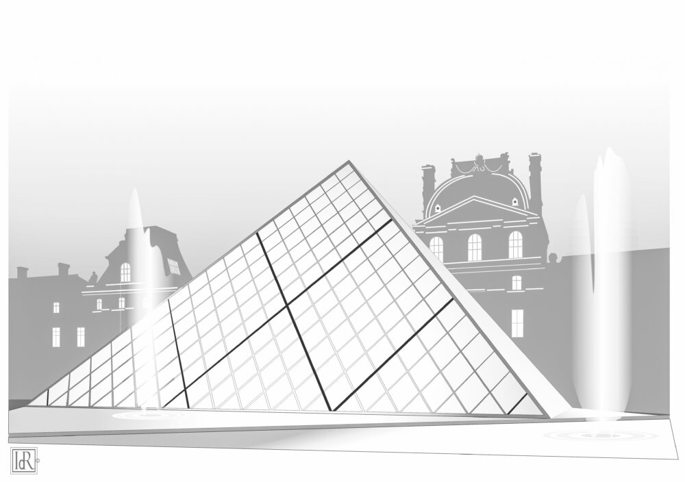 La pyramide du Louvre
