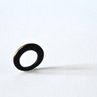 bague porcelaine noire 