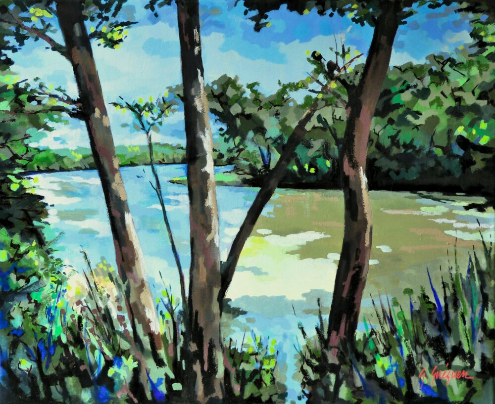  » L’étang de la Saudraie « 