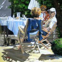   » Un après-midi au jardin  »  