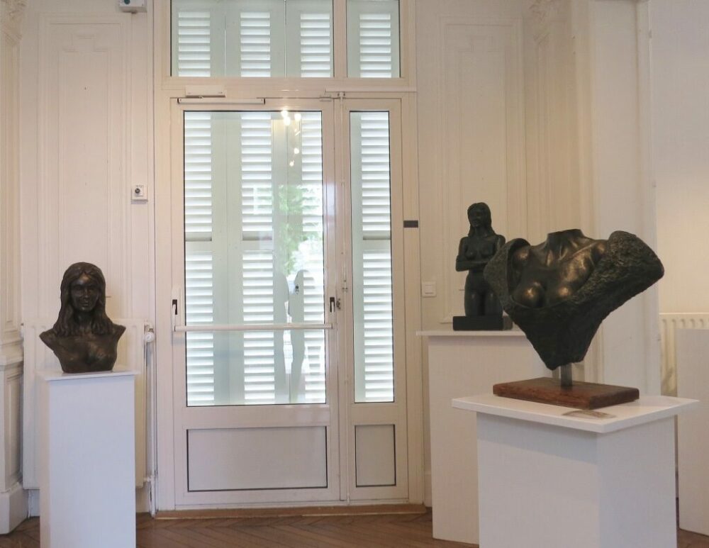 3 sculptures au château